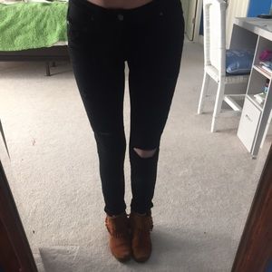 Black Paige jeans. Worn once!