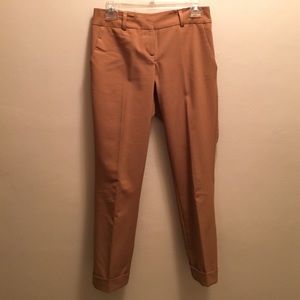 ASOS size 2 Tan Cuff Ankle Pants