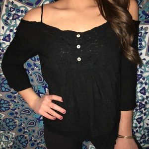 Strap shoulder shirt