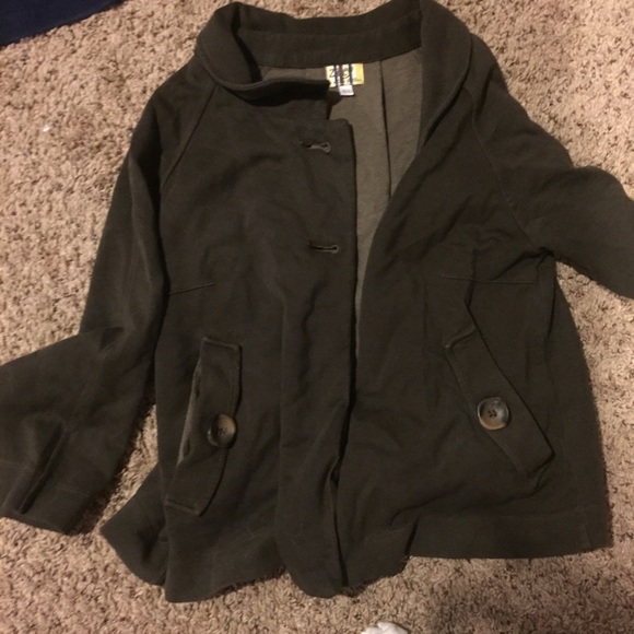 Brown cardigan