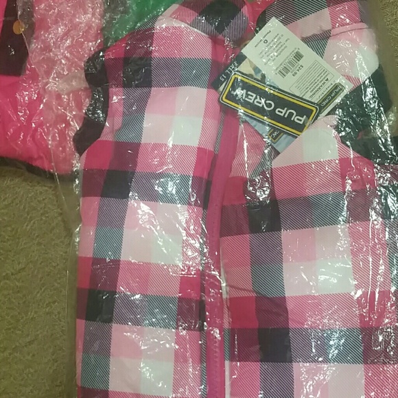 Pup crew jacket brand new fordog