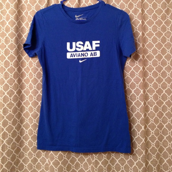 Nike slim fit USAF shirt