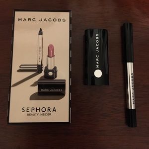 Marc Jacobs lipstick + highliner gel crayon