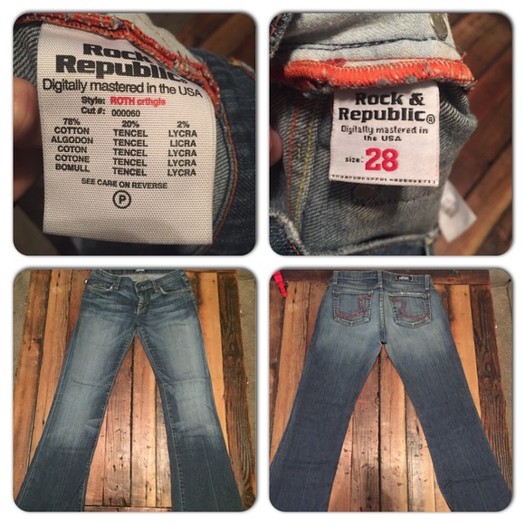 Rock & Republic Roth crthgis Jeans - Picture 2 of 2