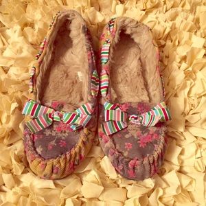 Anthropologie slipper moccasins
