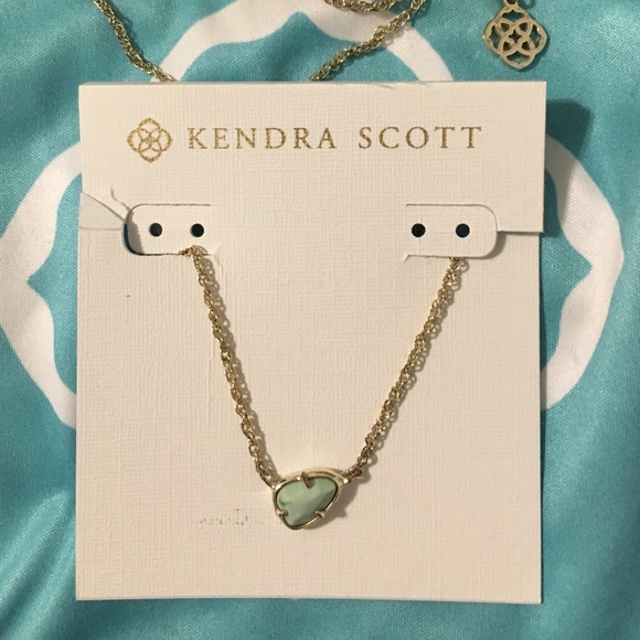 Kendra Scott Haden mint necklace