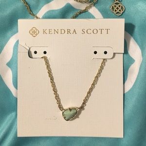Kendra Scott Haden mint necklace