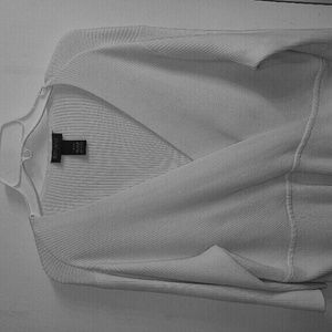 Lane bryant dressy white sweater shirt