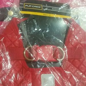 Pup crew brand new body harness for dog