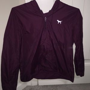 VS rain jacket half zip☔️🎀