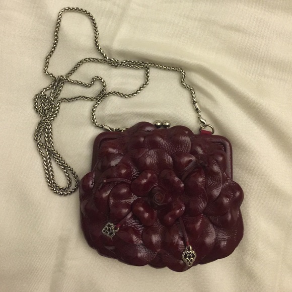 Red Patent Leather Purse