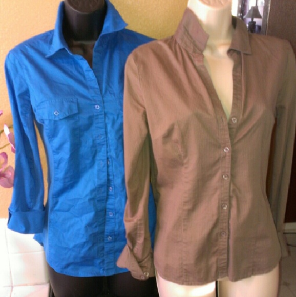 collar longsleeves  button up shirts