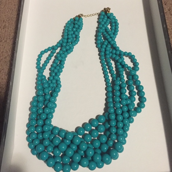 Turquoise neckless.
