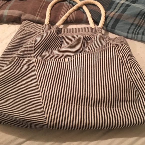 American eagle large canvas tote