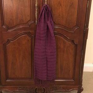Artisans Angkor plum handcrafted scarf