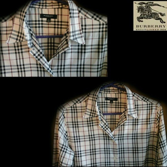 Burberry shirt large