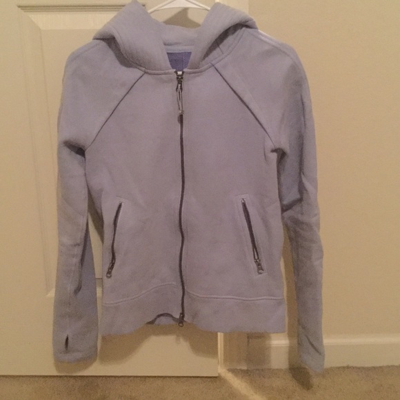Lululemon sky blue zip up