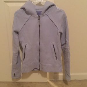 Lululemon sky blue zip up