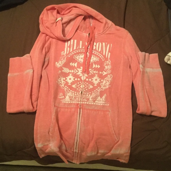 Billabong vintage light orange sweater