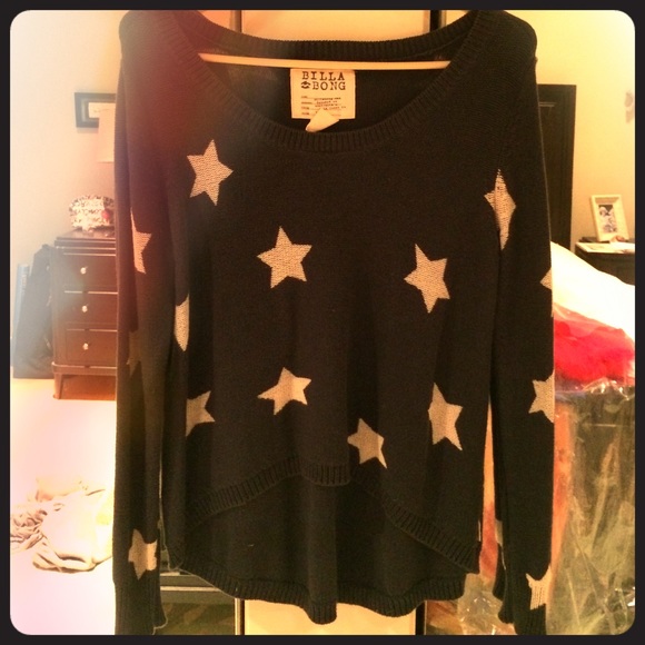 Navy blue billabong sweater