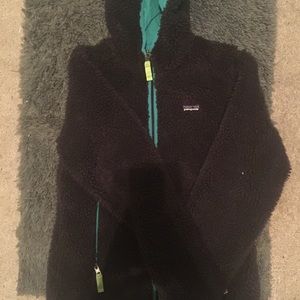 fuzzy Patagonia jacket