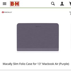 Macally MacBook Air Folio Case 13"