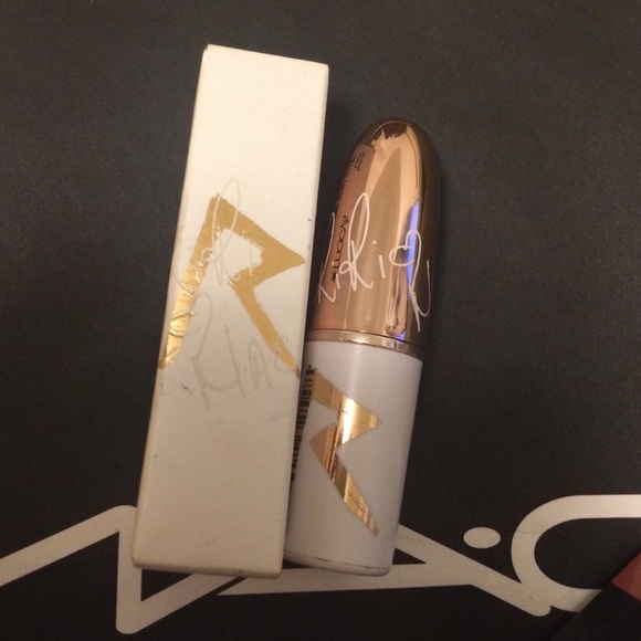 Limited edition MAC lipstick. RiRi in Pleasurebomb