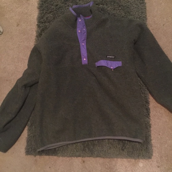 vintage Patagonia half button up