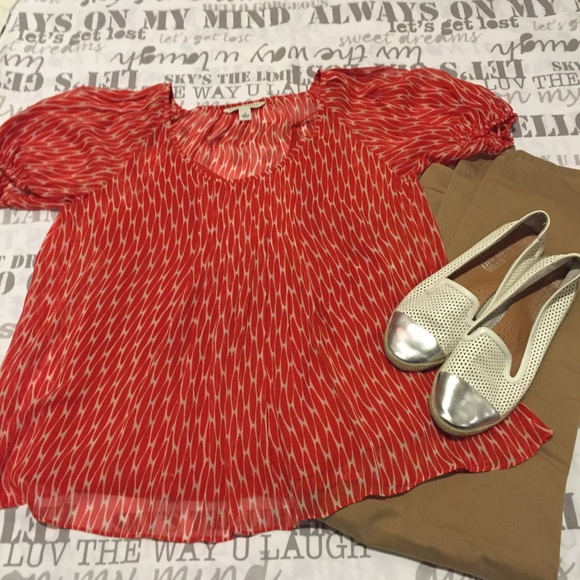 Two layer chiffon blouse - Picture 3 of 4