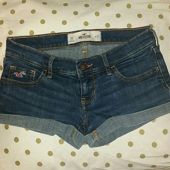 Hollister jean shorts