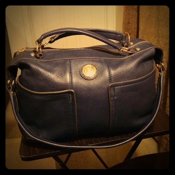 Tommy Hilfiger real leather satchel