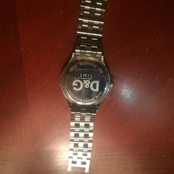 D & G Prime Time Stainless Steel Watch