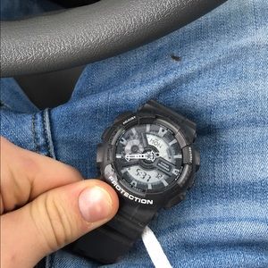 Grey g shock watch