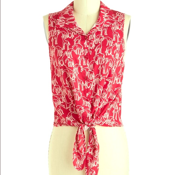 Sweet Rain Modcloth giraffe top