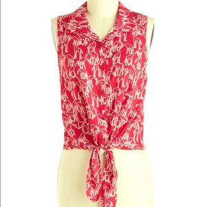Sweet Rain Modcloth giraffe top
