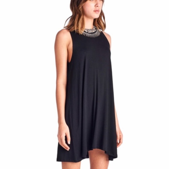 Black Swing Dress - Picture 2 of 6