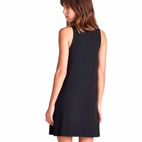 Black Swing Dress - Picture 3 of 6