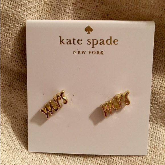 kate spade Jewelry - Kate spade Mrs earrings