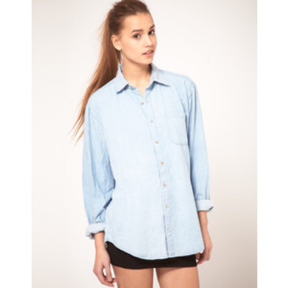 American Apparel chambray shirt