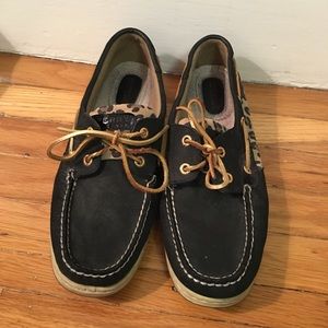 Sperry Top-Sider Cheetah Print Boat Shoe