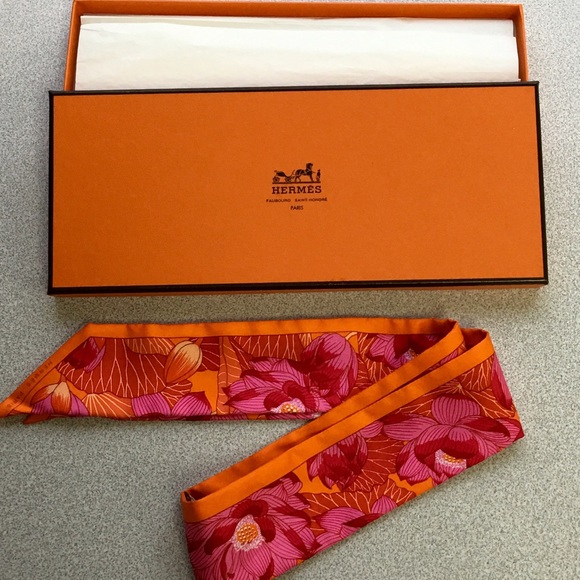 Hermes Accessories - Herme's silk handbag scarf is sold