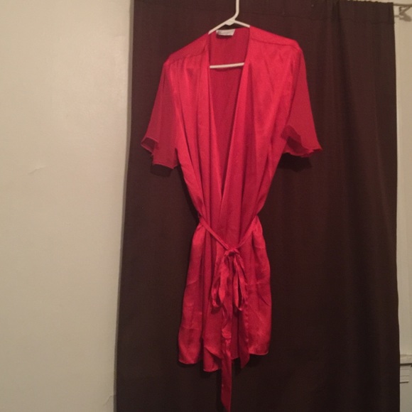 Pretty red robe from Just My Size
