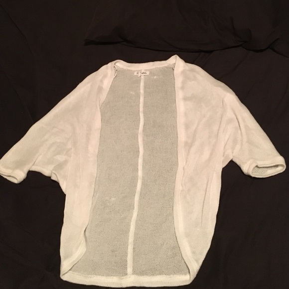 Mid sleeve cardigan