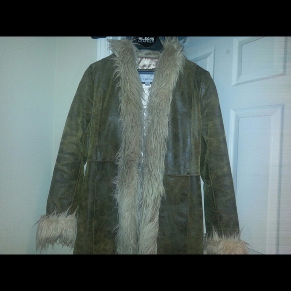 Distressed  coat