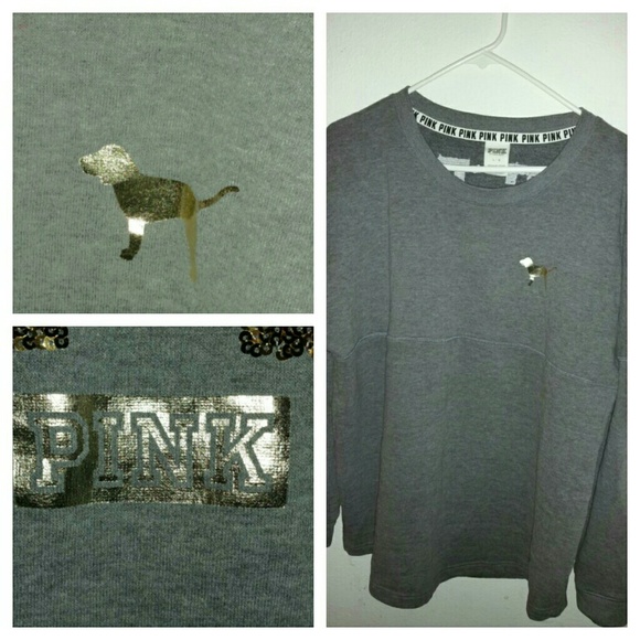 VS Pink Bling Crew ▪Trade @kaitlynpitt ▪ - Picture 2 of 4