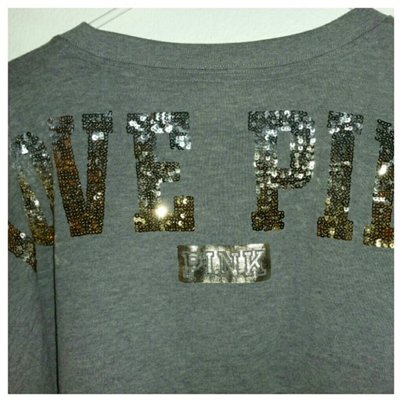 VS Pink Bling Crew ▪Trade @kaitlynpitt ▪ - Picture 3 of 4