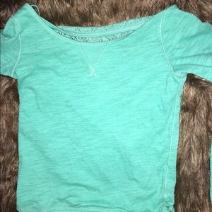 Laced back long sleeve