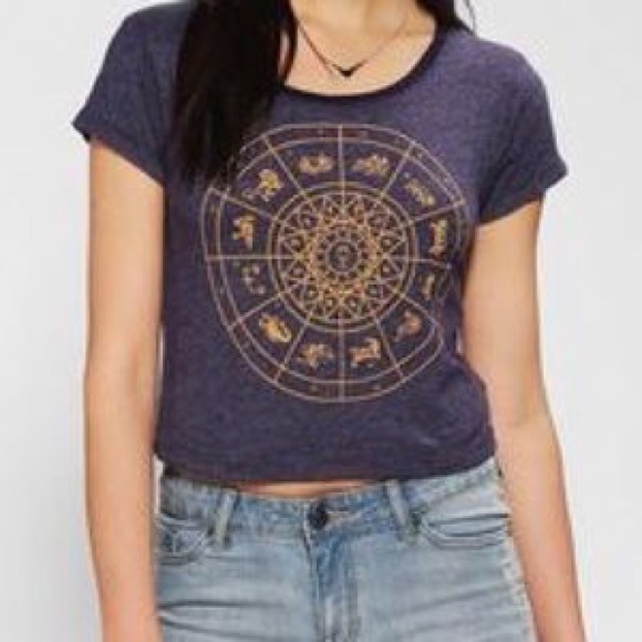 horoscope crop top