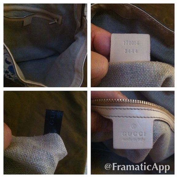 (SOLD) sale price Authentic Gucci Hobo Bag - Picture 3 of 4