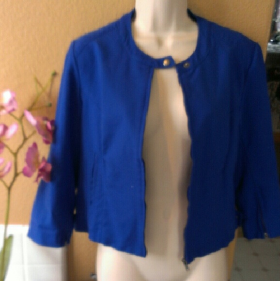 Giuliana Rancic Blue blazer/jacket - Picture 2 of 4